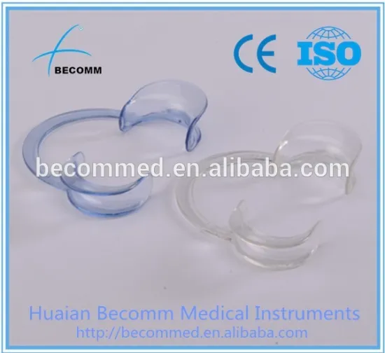 Dental Instrument PC Material C Type Mouth Expander on Alibaba China