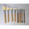 Yacai OEM 10PCS Cruelty-Free Soft Synthetic Hair Cosmetic Brush Set