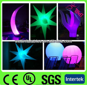 2014 indoor LED lighting inflatable decorations for party