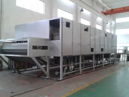 Vegetable mesh belt dryer Food conveyor belt dryer