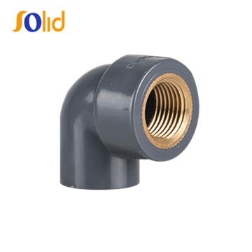 PVC Copper Threaded Elbow 90 Degree Fittings