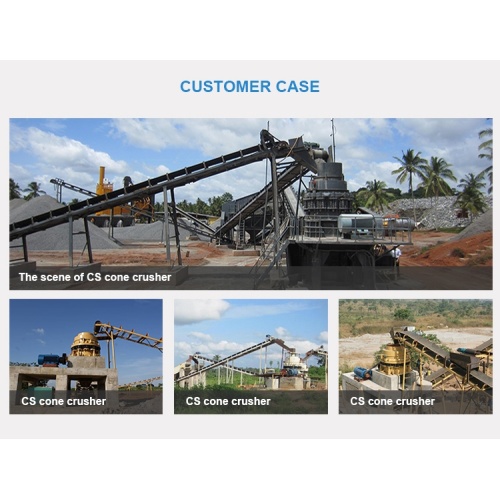 200 Tph Quarry Stone ไฮดรอลิกสปริงกรวย Crusher