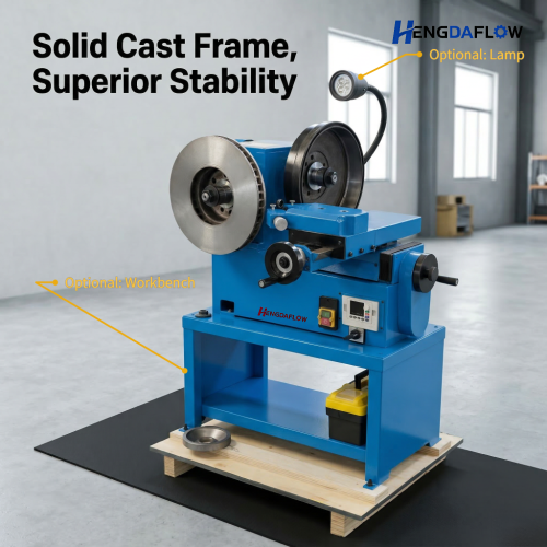Tornio per taglio di dischi e tamburi per freni C9340