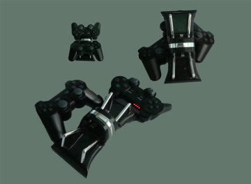 Dual charger for PS3 controller