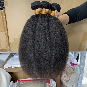 Trade assurance order good hair virgin brazilian and peruvian hair,brazilian kinky straight hair, kinky straight weave hair