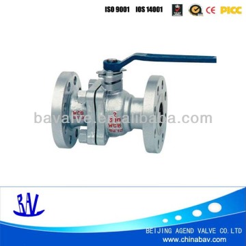 class150- 500 cast steel trunnion ball valve