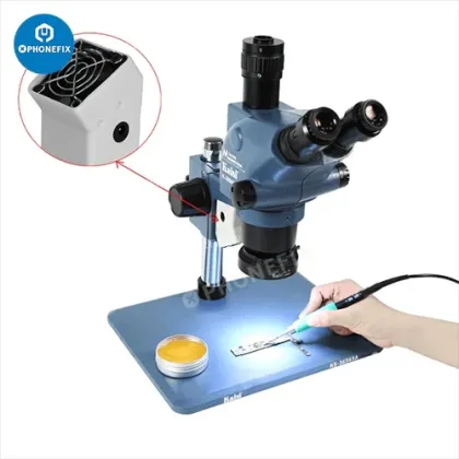 Kaisi Mini Microscope Smoke Exhaust Fan Welding Smoke Removal Purifier