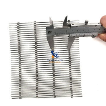 6 Meters Width Metal Mesh Cladding - Architectural Decorative Wire Mesh