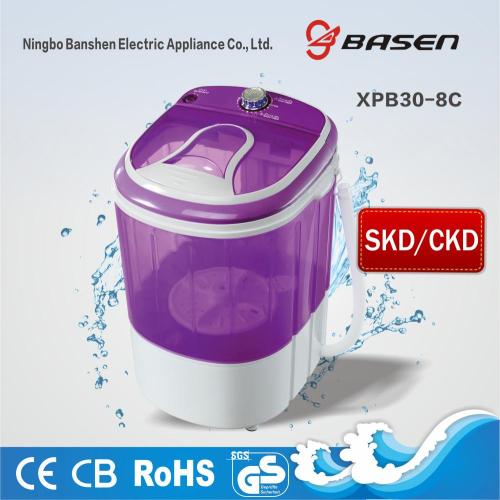 CKD And SKD 3KG Mini Single Tub Washing Machine