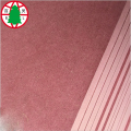 Moisture-Proof Red Melamine MDF Board Price