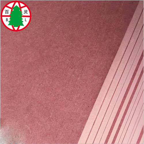 Moisture-Proof Red Melamine MDF Board Price