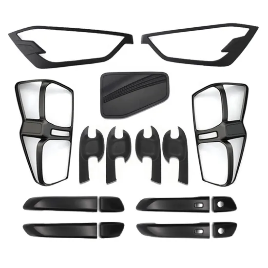 ABS Full Set Black Kits for Isuzu D-Max 2020-2022 - Full Body Kits & Accesorios