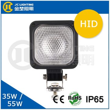 factory price 12v 24v hid working light, hid work lamp for construction vehicle, command vehicle, JC0318H-35/55W