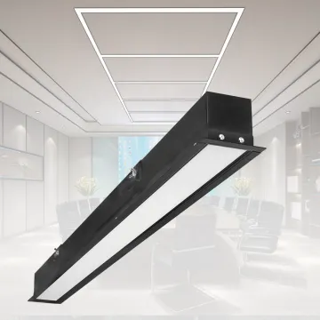 High-Quality Hot Sale Pendant or Wall Mount Office Linear LED Light with Aluminum or Custom Finishing