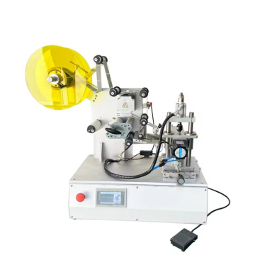 Mini Desktop Sticker Labeling Machine for Small Batch Bottles and Bags