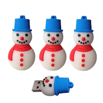 Clé USB bonhomme de neige