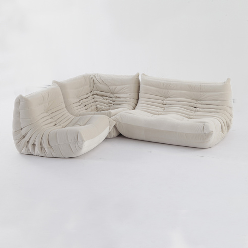 Sofa mặt cắt bằng vải hiện đại