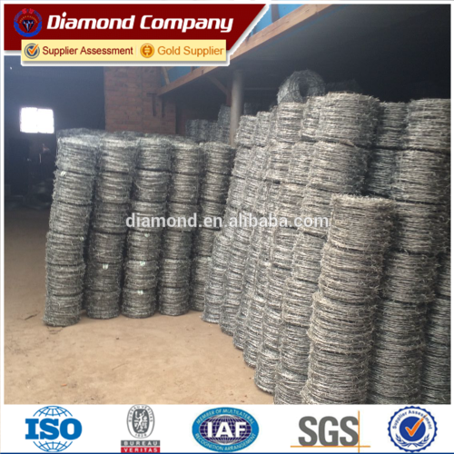 Barbed wire length sales per roll