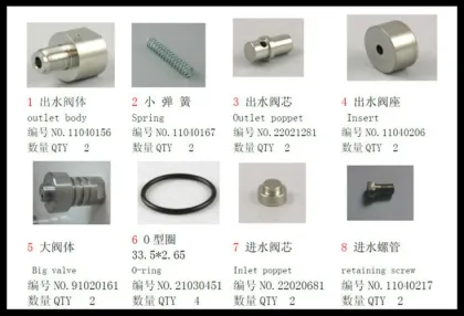 KMT waterjet spare parts KMT water jet spare parts