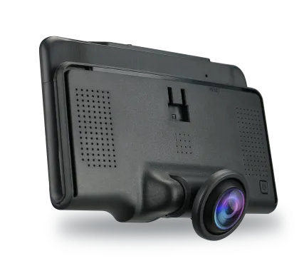 360 Dash Cam: Panoramic Dual Dash Cam DVR for Parking Monitor