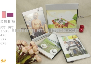 Aluminum Photo Frame/logo printing promotional aluminum photo frame