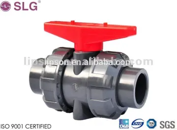 PVC True Union Ball Valves ANSI/JIS/DIN/BS Double Union Ball Valves