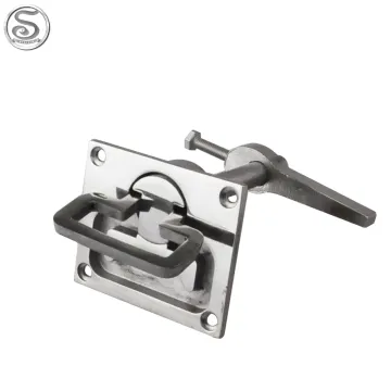 Heavy Duty Stainless Steel 316 Boat Cam Latch Locking Hatch Handle
