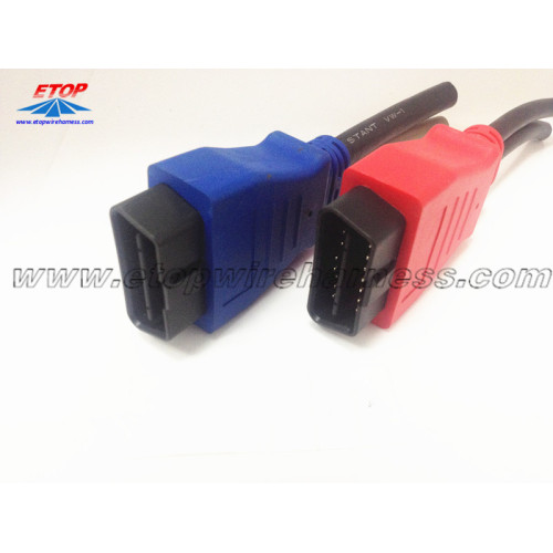 Conector hembra OBD moldeado