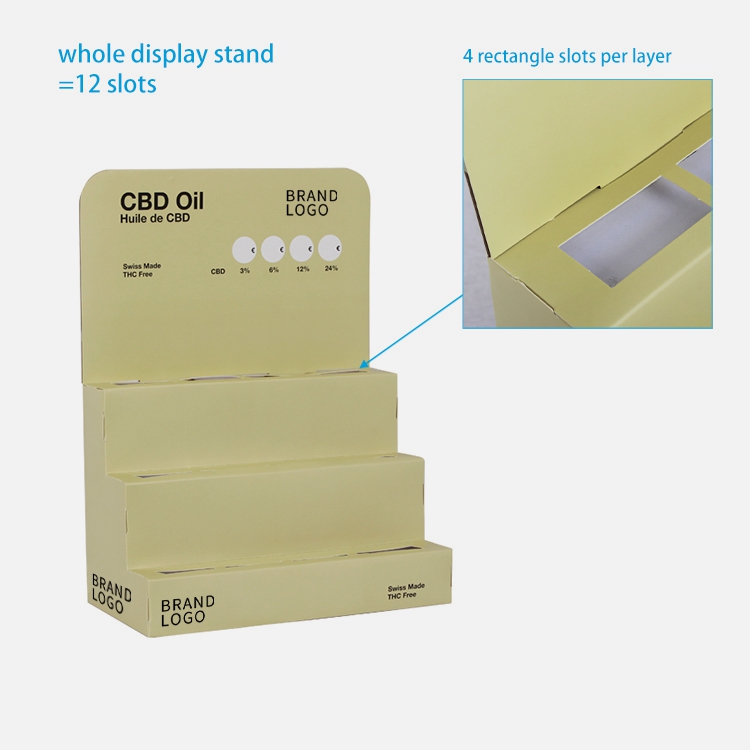 counter cardboard display stands