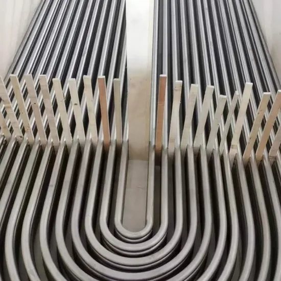 Seamless stainless steel heat exchange tube U-bend tube