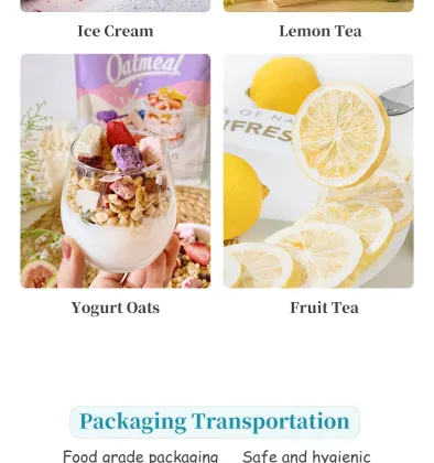 100% Natural No Additive Lemon Tea Freeze Dried Lemon Slices Sugar Free