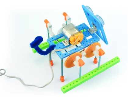 STEM Educational Robot Kits: Puzzle Toys and DIY Dog Walking Robots for Children