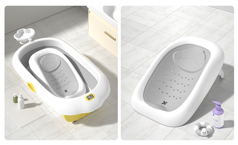 Infant Bath Tub Seat with Adjustable Reclining Back