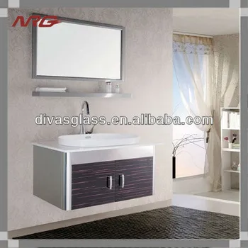Off-white bathroom cabinet