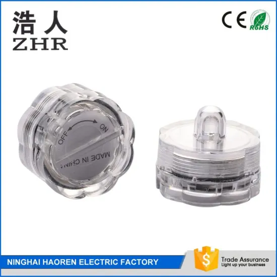 top sell multi colored tealight candle with clear holder