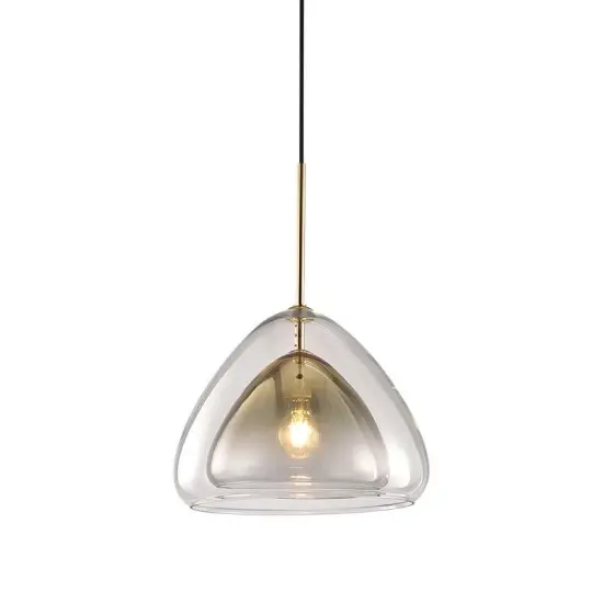 INSHINE Glass Aesthetically Metal Pendant Light