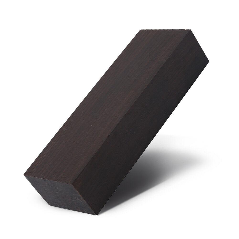 NEW Ebony Lumber Blanks Knife Handles Timber 125*40*25mm Craft Hobby Wood Handle #4W