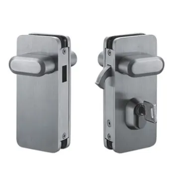 Pull Knob/Glass Door Locks, Made of SUS 304 Stainless Steel, with Satin or Polish Finish