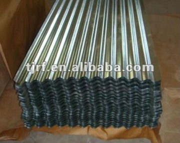 Galvanized corrugated steel roofing sheet