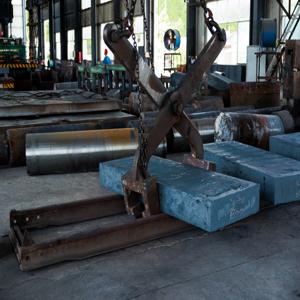 Mould steel production workshop