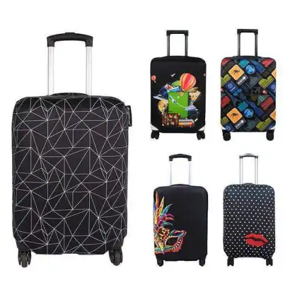 High Quality Custom Spandex Luggage Cover - Fashion Print Protector