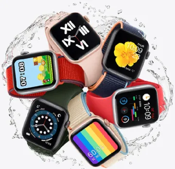 Smart watch with USB charger