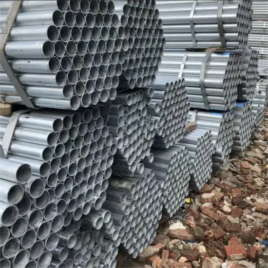 BS 1387 ASTM A53 Galvanized Steel Pipe