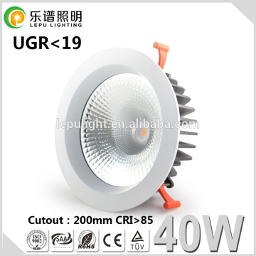 New Product Reflector CE RoHS Lamp Light Dimmable COB 40W 30W 24W 18W LED Downlight 13W