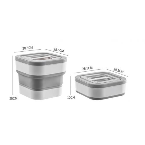 Caja de almacenamiento de arroz plegable