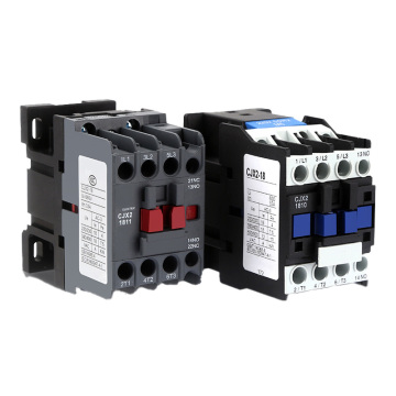 CJX2-4 Kontaktor: 4 Pole 0V 380V, Kontaktor 1NC, Penggantian AC untuk konektor AC 3 fase, dengan nilai pada 220V, 65A, 30A, 40A