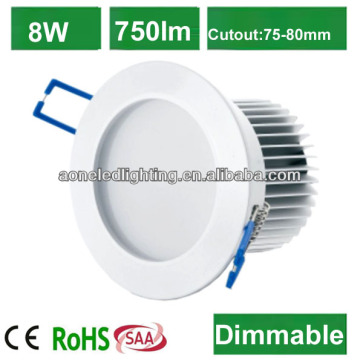 2014 new design smd 8w low profile led ceiling light