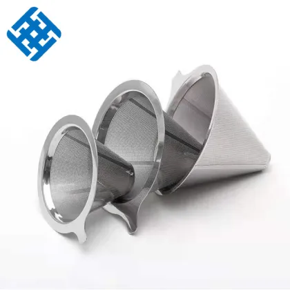 Factory Low Price Supply Unique Cone Stainless Steel Coffee Filter / Clever Dripper / Drip Coffee Maker