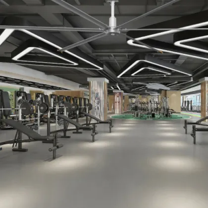 HVLS Fan Manufacturer with PMSM Motor - 24 ft Big Ass Ceiling Fans for Churches