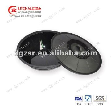 Silicone Black Bowl